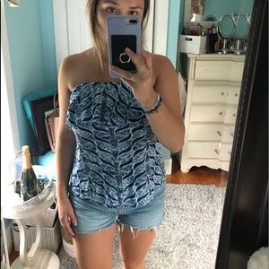 Lilly Pulitzer strapless t shirt